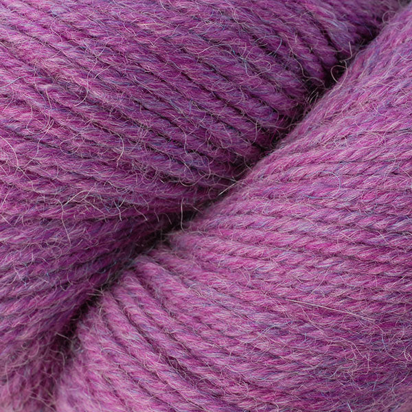 Pink Berry Mix 62176, a heathered pink skein of Ultra Alpaca Worsted.
