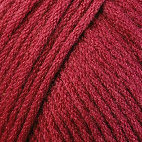 Color Chianti 9782. A deep red skein of Berroco Comfort Worsted washable yarn.