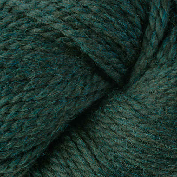 Blue Spruce Mix 72194, a dark green and mallard heathered skein of Ultra Alpaca Chunky.
