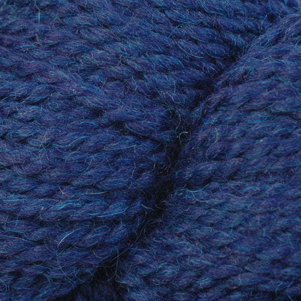 Indigo Mix 72182, a heathered blue skein of Ultra Alpaca Chunky.