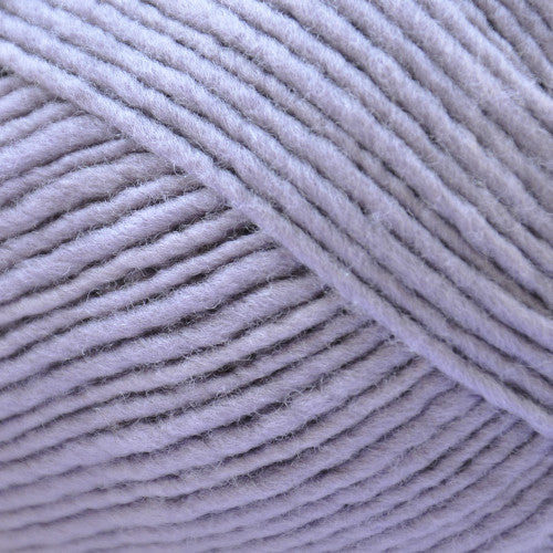 Brown Sheep Lanaloft Bulky in Lavender Cloud - a pale lavender colorway