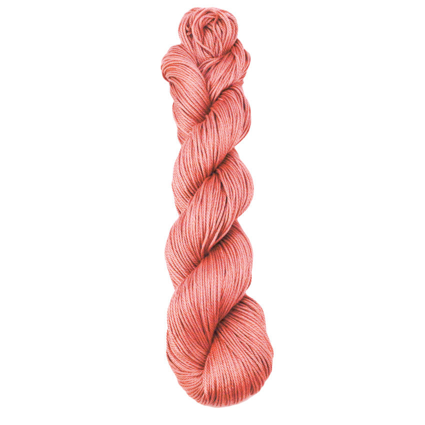 Cascade Ultra Pima Yarn in Coral 3752 - a light coral pink colorway