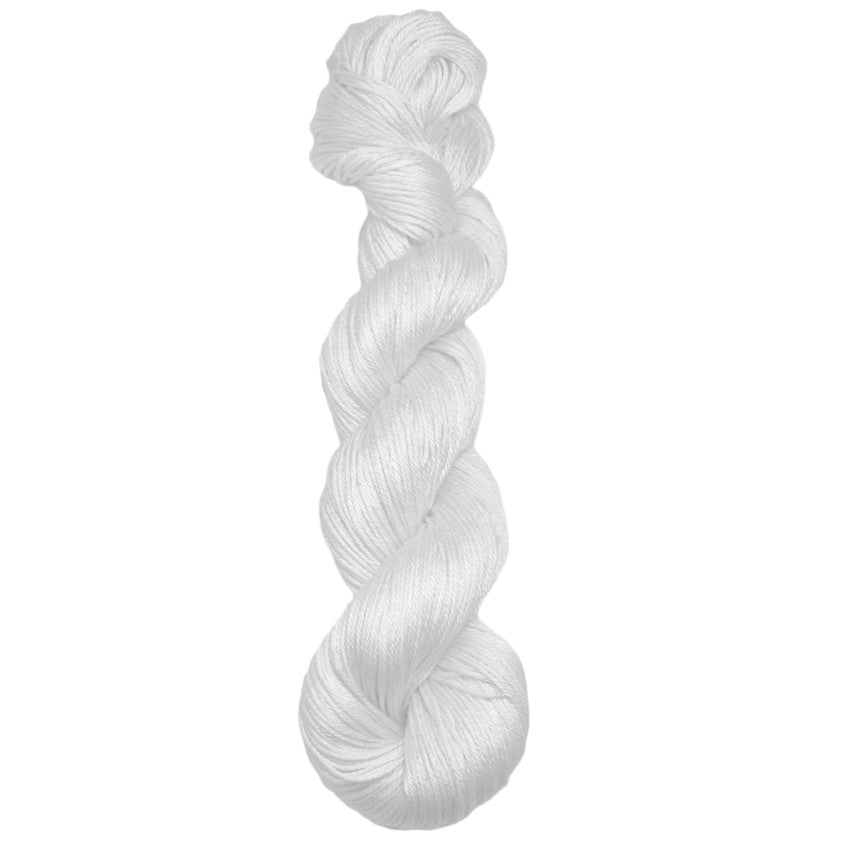 Cascade Ultra Pima Yarn in White - a white colorway