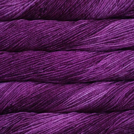 Malabrigo Rios in Hollyhock - a tonal purple colorway