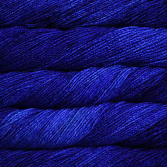 Malabrigo Rios in Matisse Blue - a rich blue colorway
