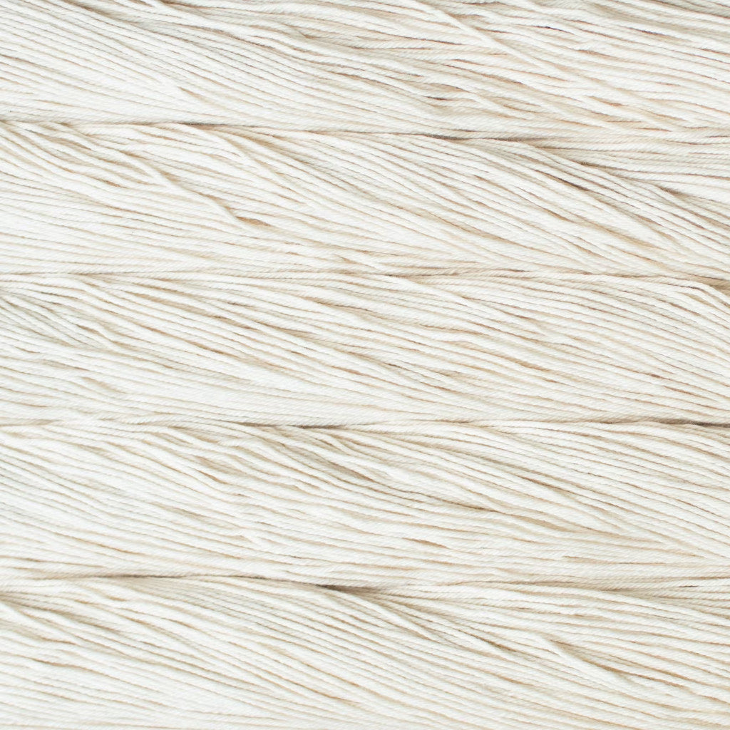 Malabrigo Verano DK Yarn in Natural - a natural white colorway