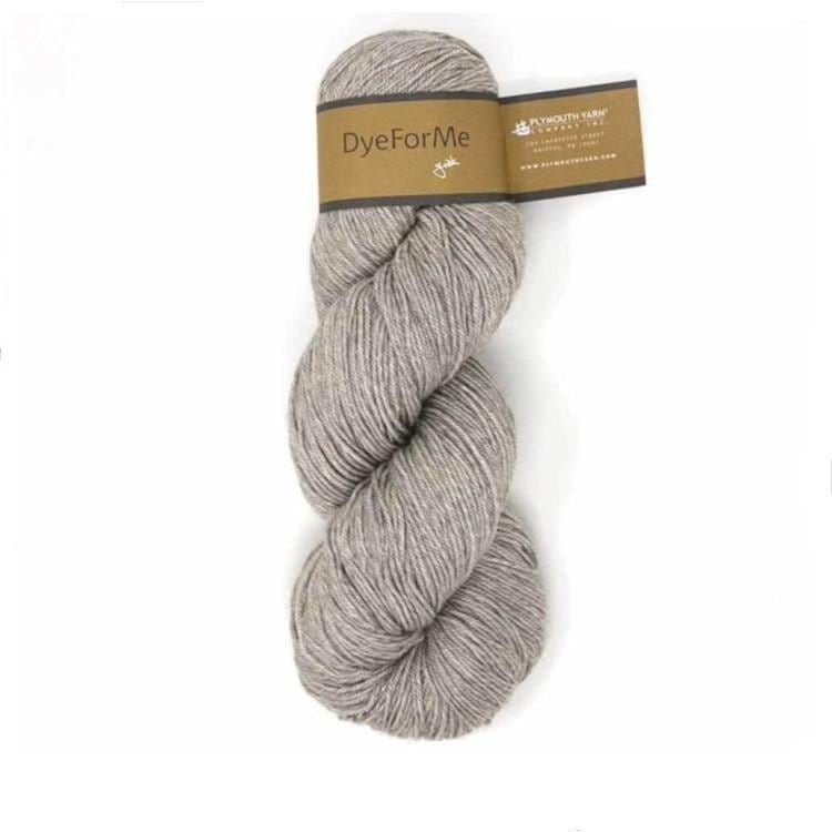 Plymouth DyeForMe Undyed Fingering - Yak - Paradise Fibers