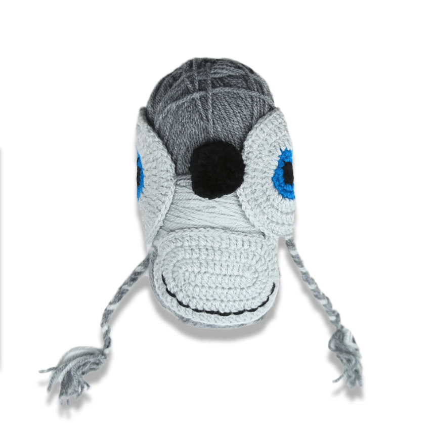 Plymouth Yarnimal Monkey Hat - Dark Grey - DISC - Paradise Fibers