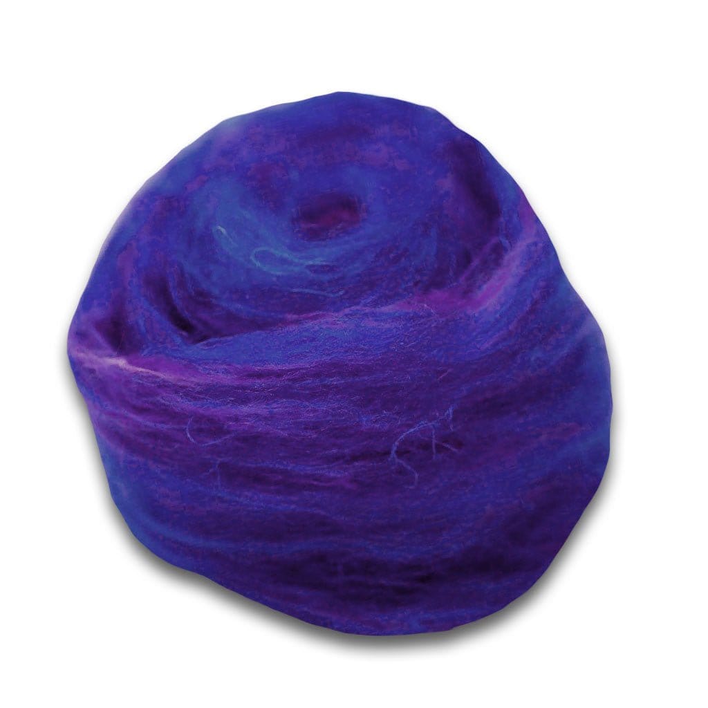 Recycled Sari Silk Pulled Rovings - Paradise Fibers