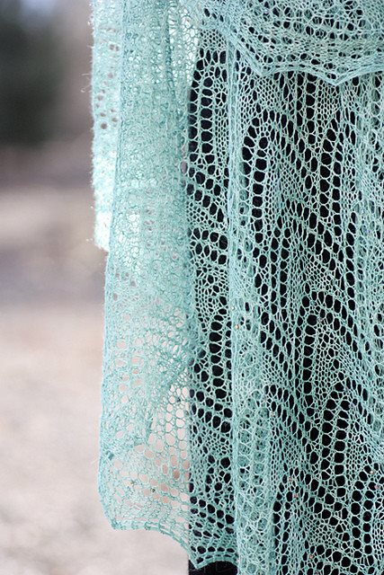Romi Hill Meeks Bay Shawl Pattern - Paradise Fibers