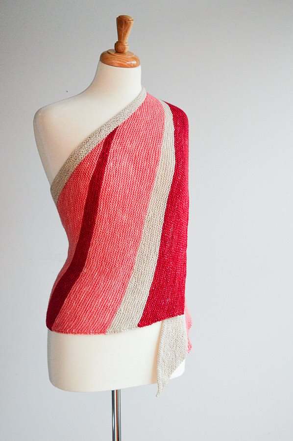 Sail Shawl Pattern - Paradise Fibers