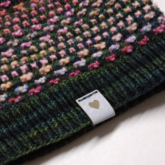 Sew - on Garment Tags - Faux Leather - Paradise Fibers