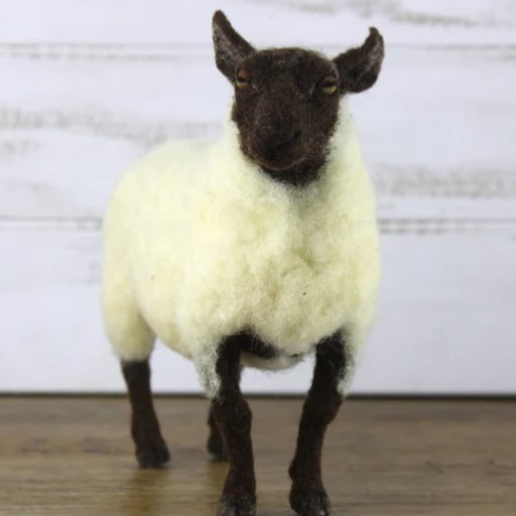 Sheldon the Sheep Needle Felting Kit - Paradise Fibers