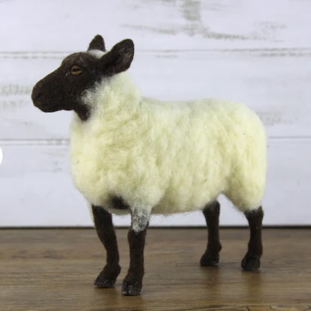 Sheldon the Sheep Needle Felting Kit - Paradise Fibers