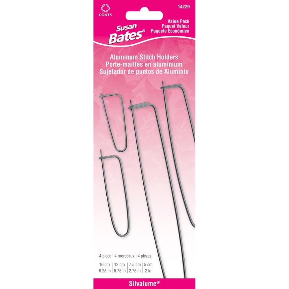 Susan Bates Aluminum Stitch Holders - Paradise Fibers