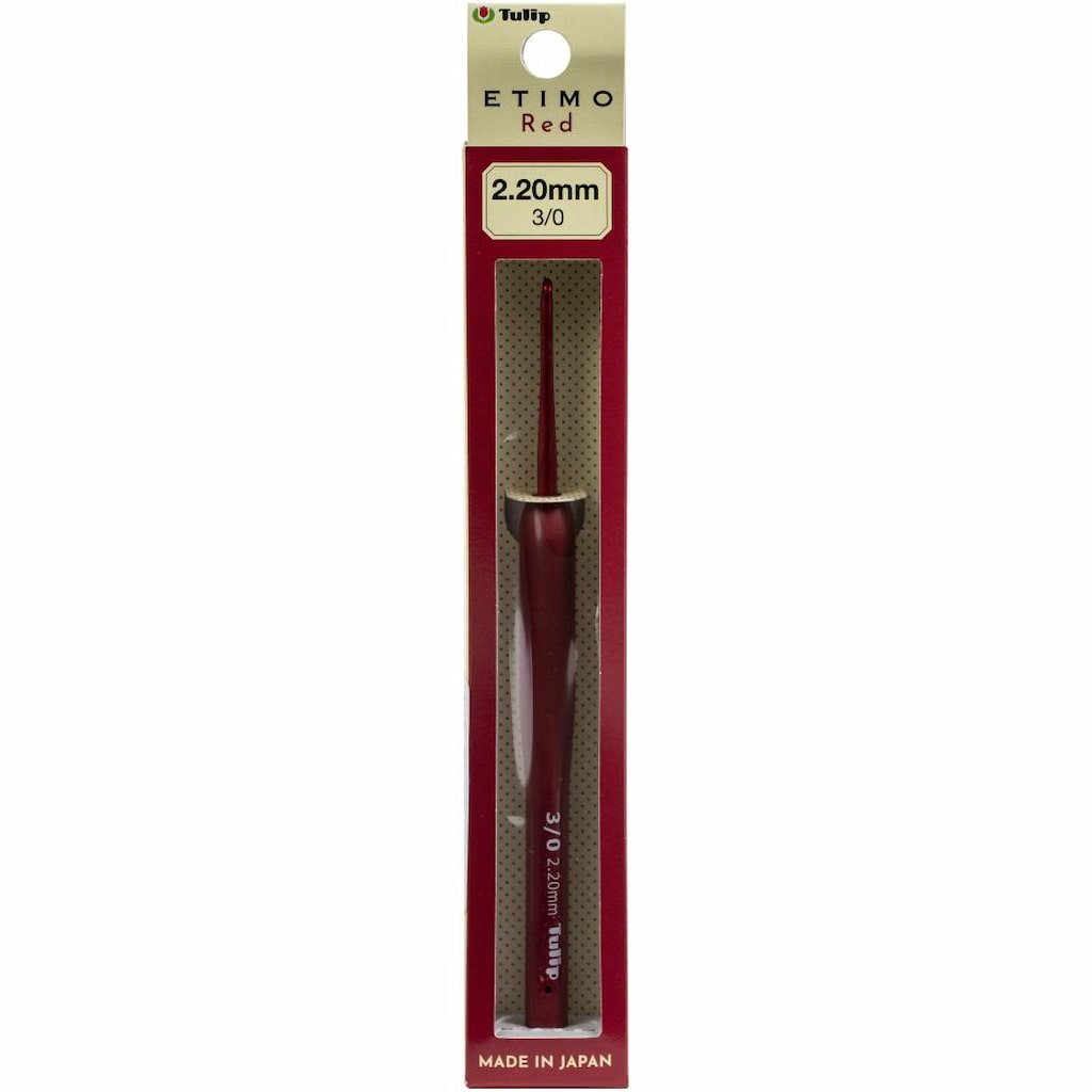 Tulip ETIMO Red Crochet Hook - Paradise Fibers
