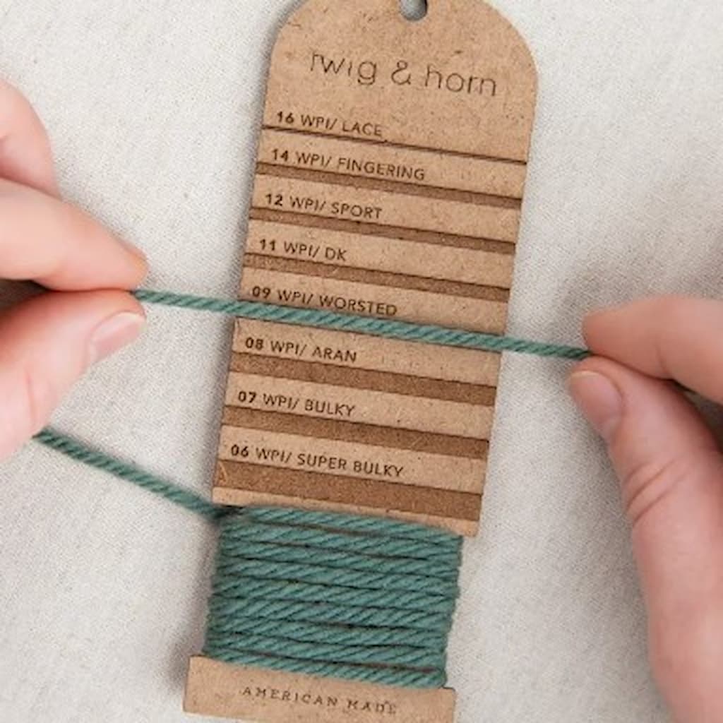 Twig and Horn Wraps Per Inch Tool - Paradise Fibers