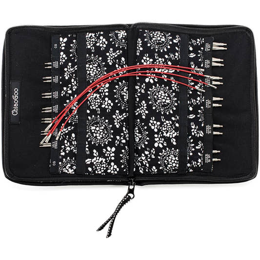 TWIST Red Lace Complete Interchangeable Knitting Needle 4" Tip Set by ChiaoGoo - Paradise Fibers