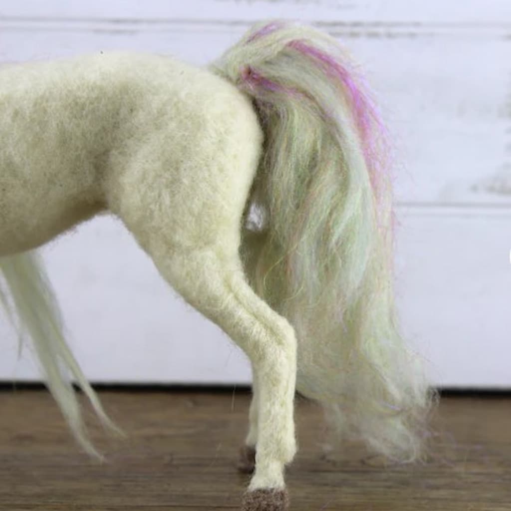 Una the Unicorn Needle Felting Kit - Paradise Fibers