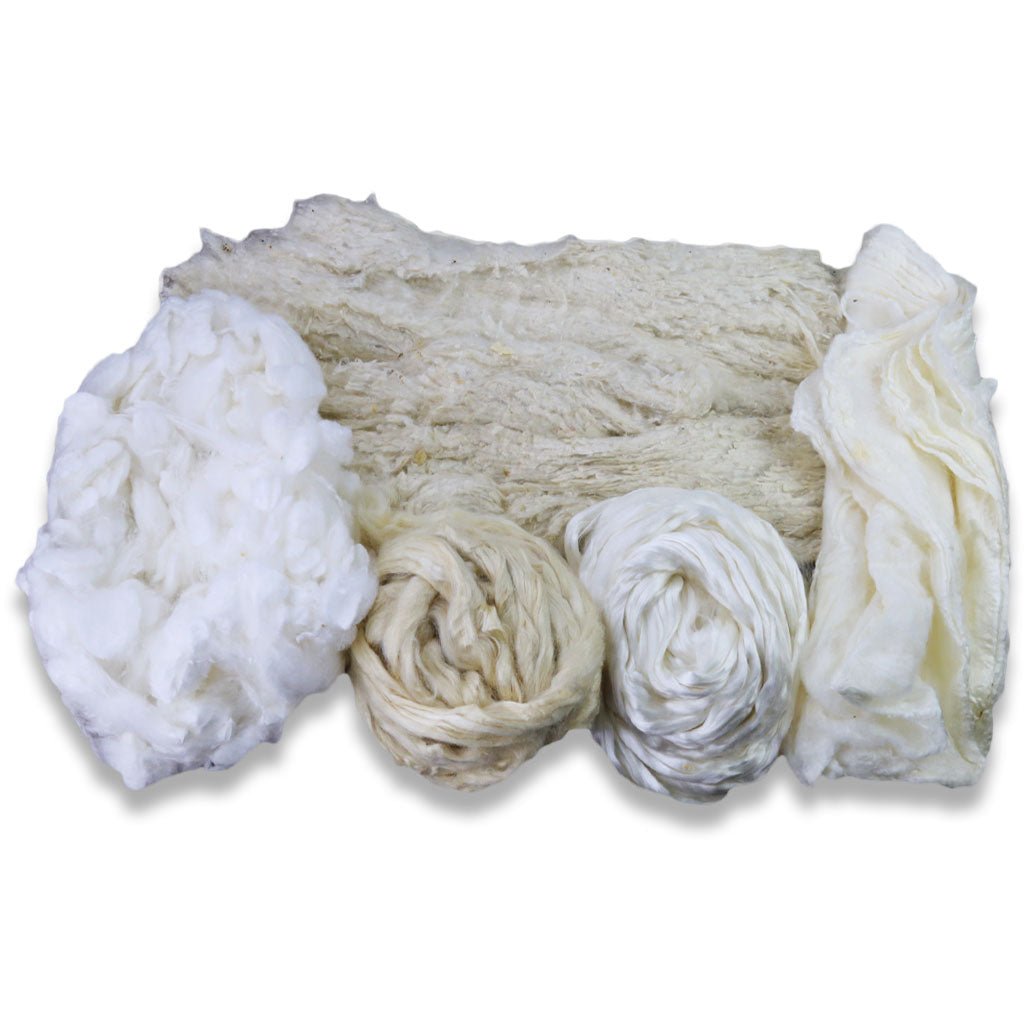 Undyed Fiber Bundles - Paradise Fibers