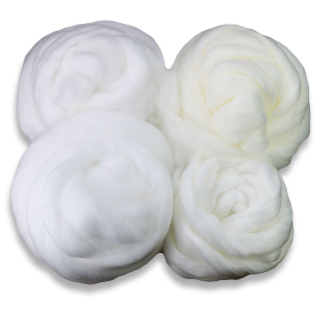 Undyed Fiber Bundles - Paradise Fibers