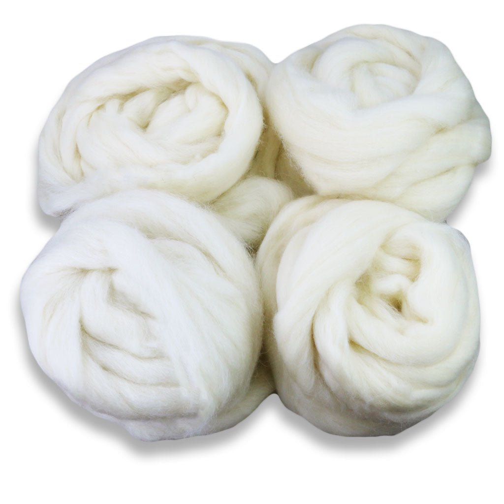 Undyed Fiber Bundles - Paradise Fibers