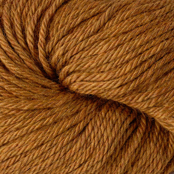 Berroco Vintage Chunky weight yarn in the color Chana Dal 6192, a heathered gold.