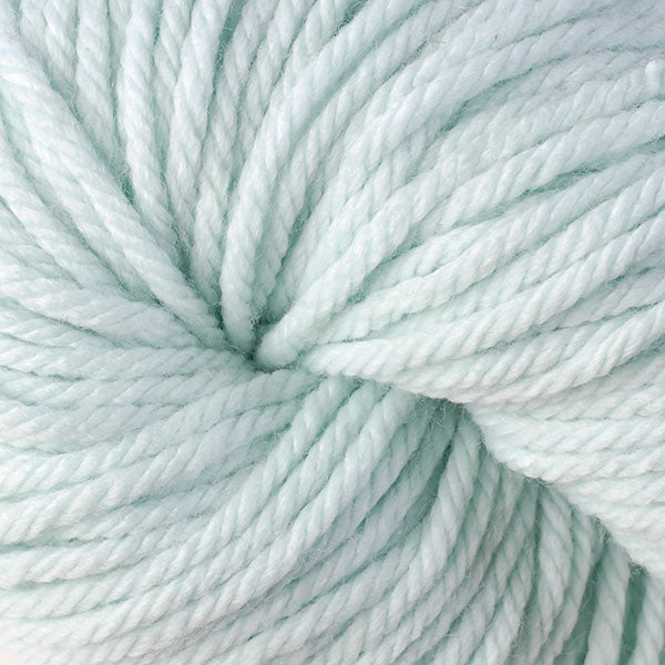 Berroco Vintage Chunky weight yarn in the color Minty 6112, a soft mint.