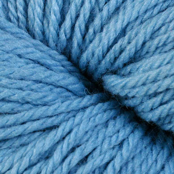 Berroco Vintage DK weight yarn in the color Sky Blue 2132, a light blue.