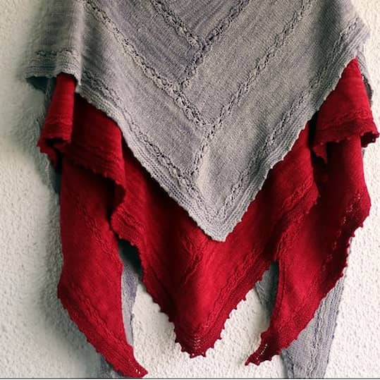 Wellingborough Shawl from Malabrigo - Paradise Fibers
