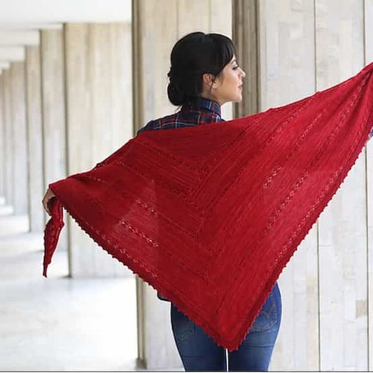 Wellingborough Shawl from Malabrigo - Paradise Fibers