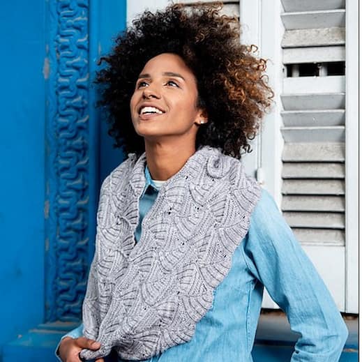 Wonky Rib Cowl from Malabrigo - Paradise Fibers