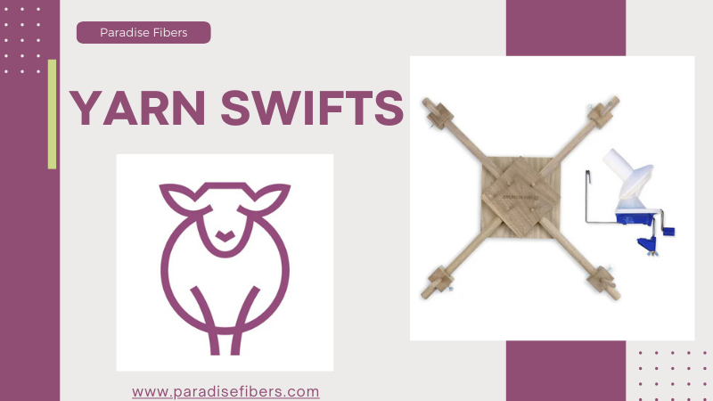 Paradise Fibers- Our Handmade Yarn Swift!