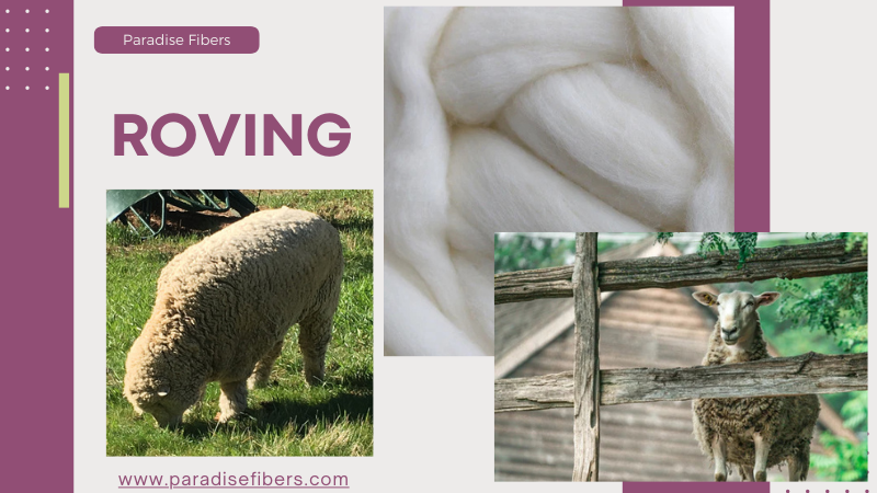 How Roving is Made: From Fiber to Spinner's Delight