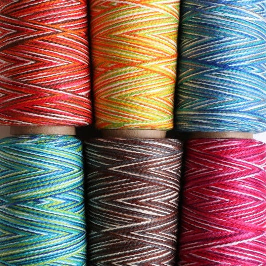 colourful skeins of cotton yarn to show what sport weight yarn is