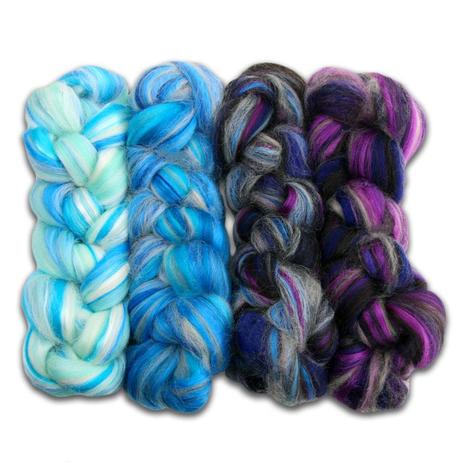 Have You Seen This Luxurious Frozen Fiber Gradient? See for Yourself Why Fiber Artist are Saying it Will Inspire You and Warm Your Soul.