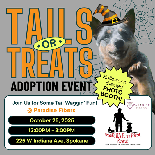 Save the Date: Ghouls, Ghosts & Good Boys - Paradise Fibers