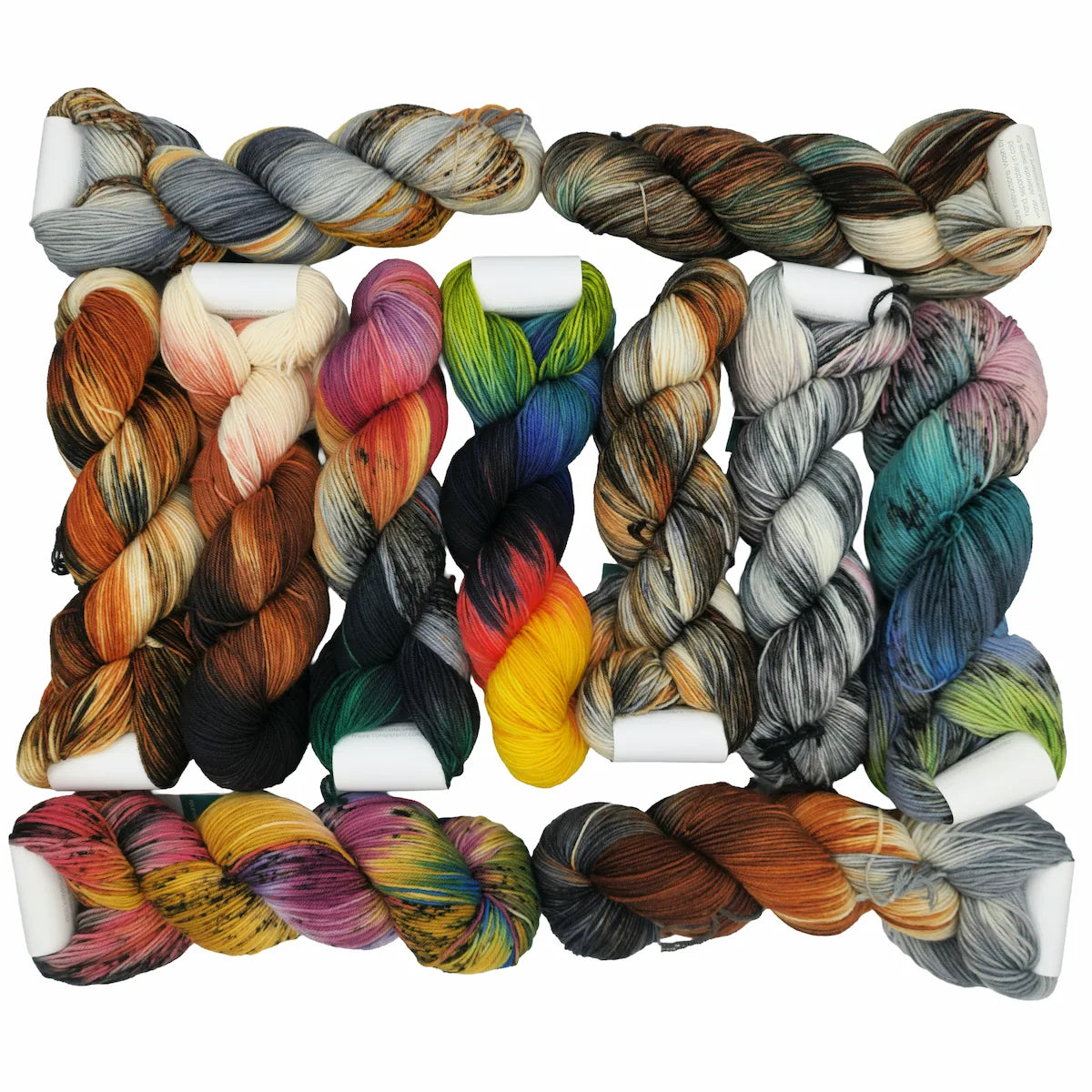 Nature Themed Superwash Merino Fingering Yarn - Round Mountain Fibers