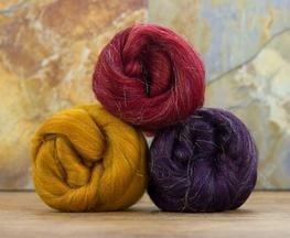 Paradise Fibers Glitzy Wool Range - Paradise Fibers