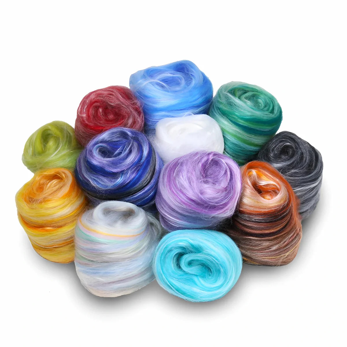 Gems Of Paradise Fiber Micro-Blends - Merino, Rose, Mulberry, & Faux Cashmere | Paradise Fibers
