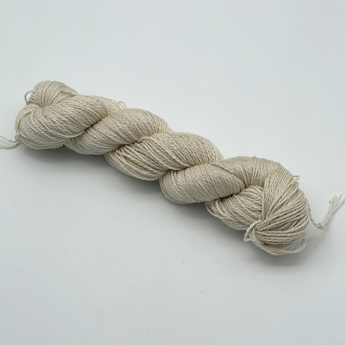Polar - Polwarth/Tussah Undyed Fingering 4 Ply Yarn (Skein)