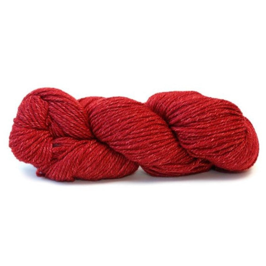 046 Crimson - A medium orange red with flecks of white silk