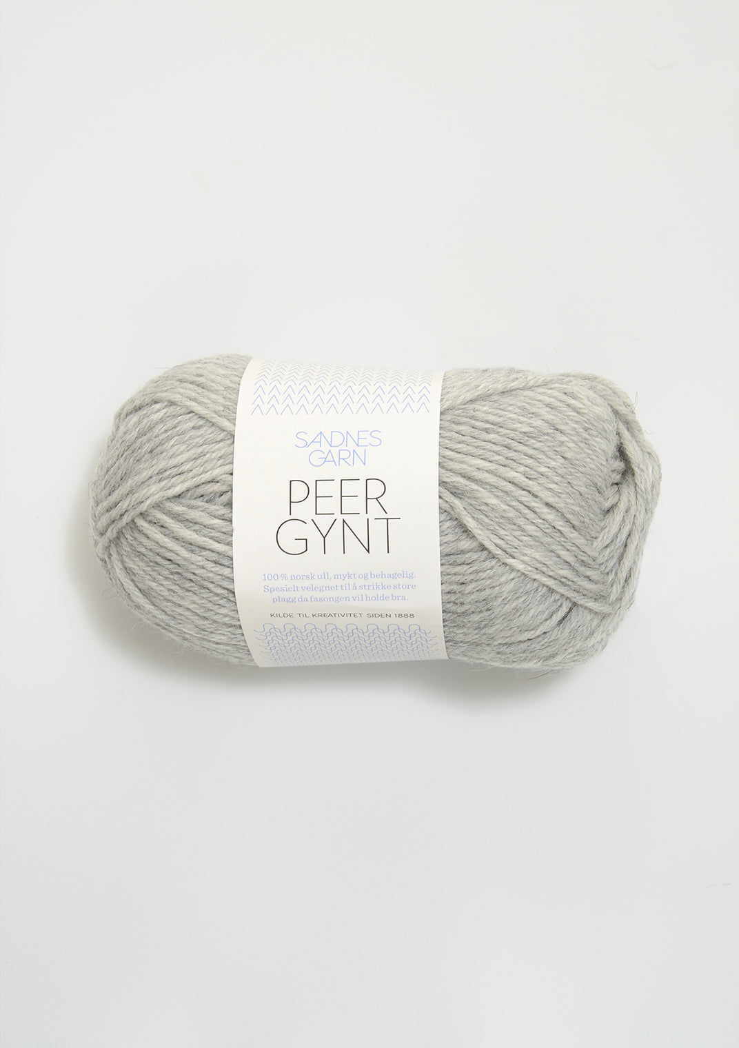 Sandnes Garn Peer Gynt - 1032 Light Grey Melange