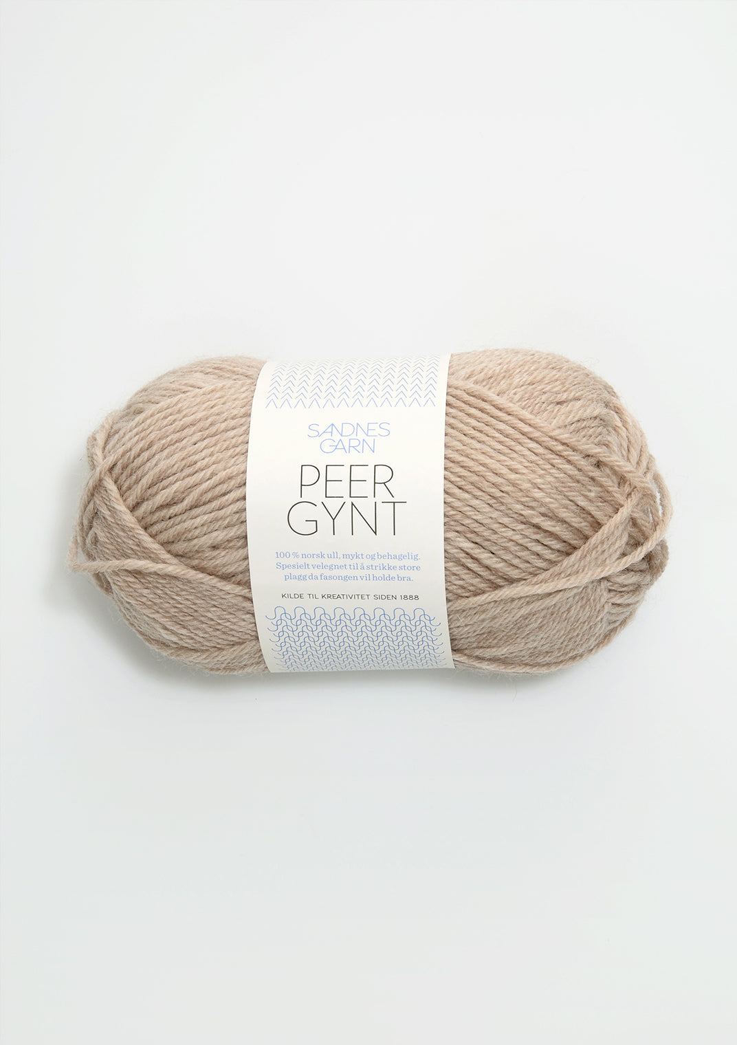 Sandnes Garn Peer Gynt - 3021 Light Beige Melange