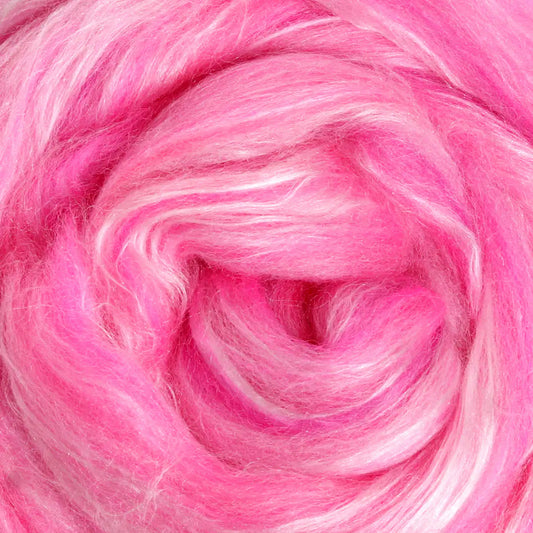 Ashford Silk Merino Sliver - 113 Flamingo - 1oz-16oz Amounts