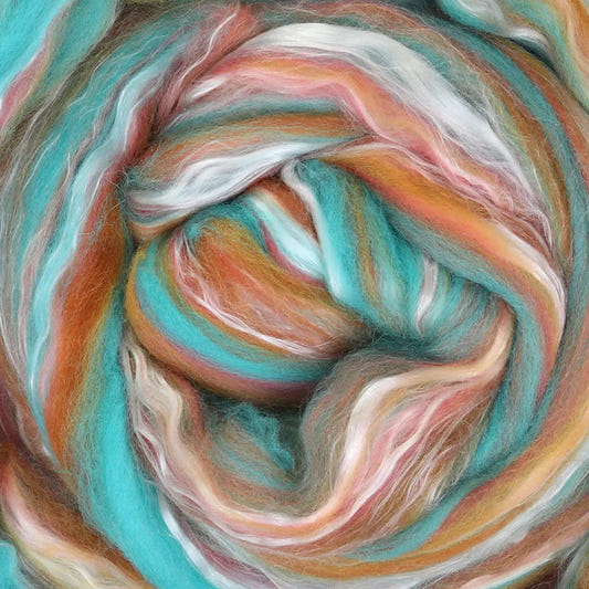 Ashford Silk Merino Sliver - 118 Arizona - 1oz-16oz Amounts