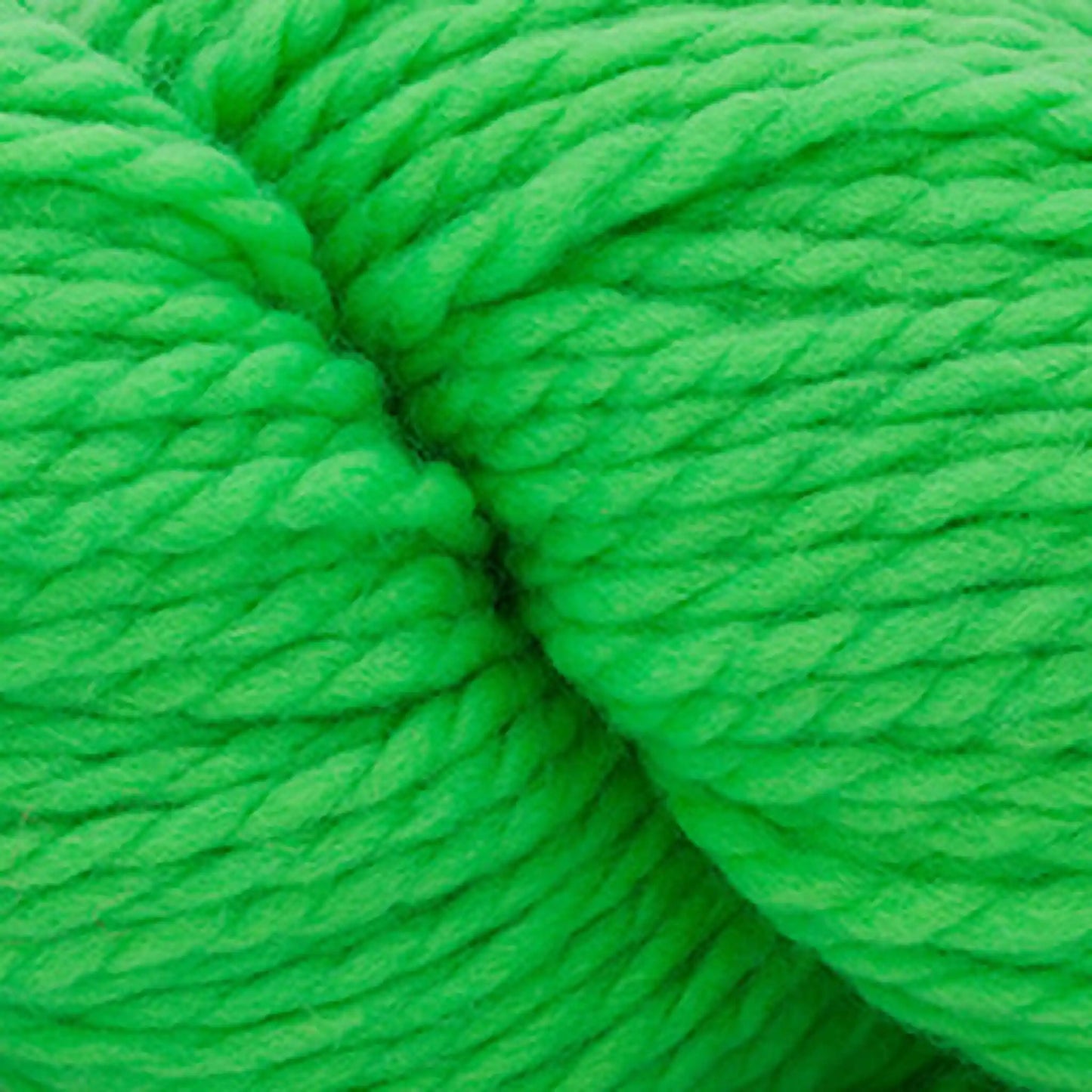 Cascade 128 Superwash Bulky Yarn color 387 Highlighter Green