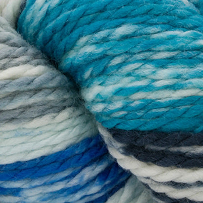 Cascade 128 Superwash Hand Paints Bulky Yarn color 715 Blue Jay
