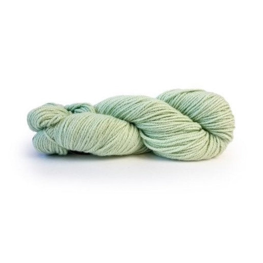 133 Mint - A pale, pastel mint green with flecks of white silk