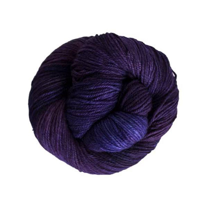 Ball of purple yarn.